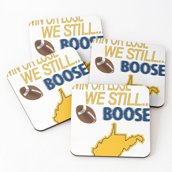 Item preview, "WIN OR LOSE WE STILL BOOSE" West Virginia/Morgantown, WV Pride Retro State designed and sold by TNT Merchandise.