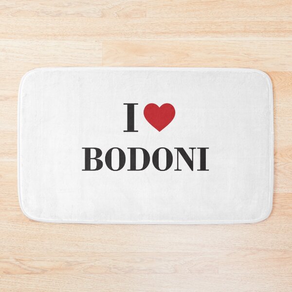 Item preview, I Heart Bodoni (Typeface) designed and sold by tdlacct.