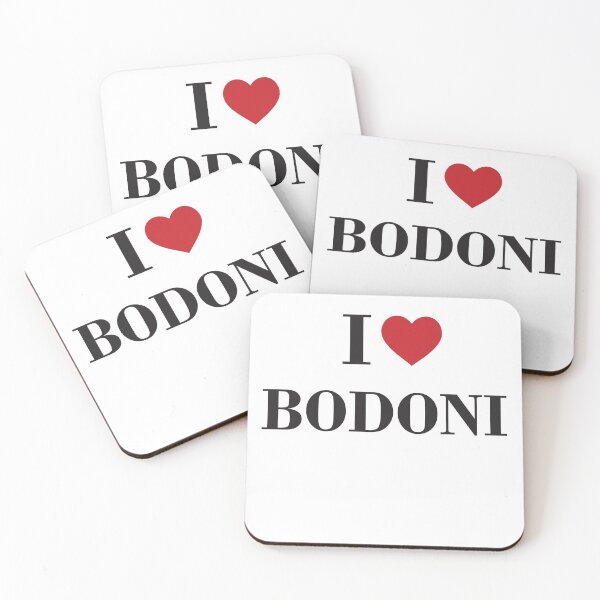 Item preview, I Heart Bodoni (Typeface) designed and sold by tdlacct.