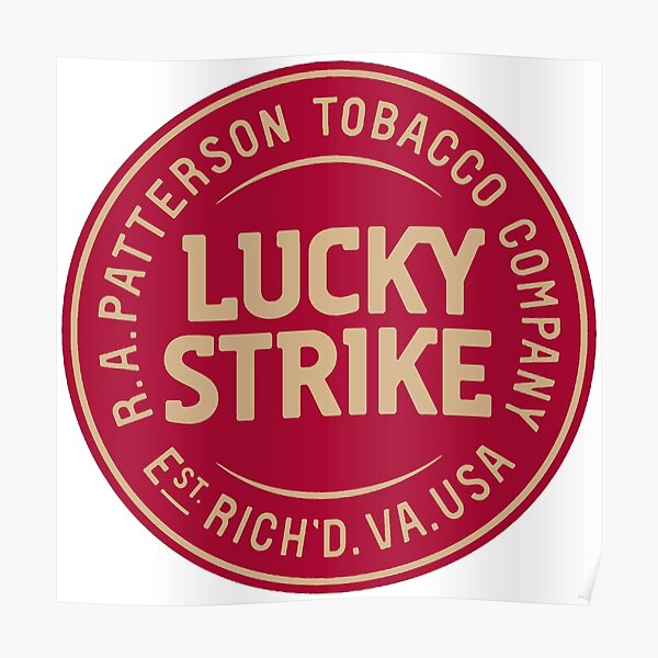 Lucky Strike Posters | Redbubble