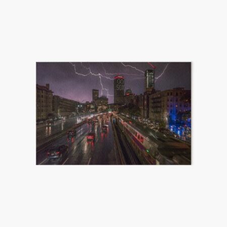 Back Bay, Boston. Art Board Print