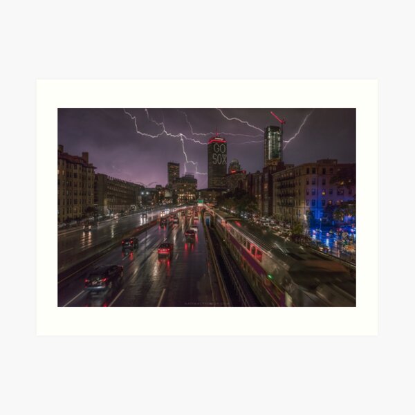 Back Bay, Boston. Art Print