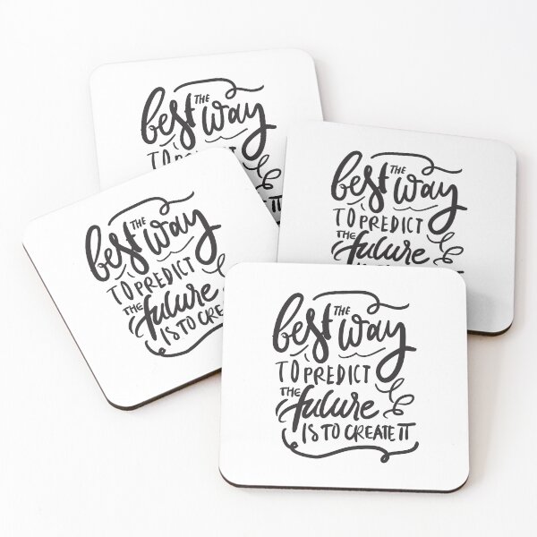 Item preview, The Best Way To Predict The Future Is To Create It Inspirational Quotes designed and sold by ProjectX23.