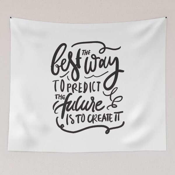 Item preview, The Best Way To Predict The Future Is To Create It Inspirational Quotes designed and sold by ProjectX23.