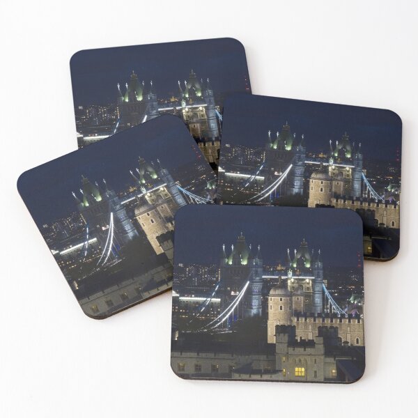Artikelvorschau, Tower Bridge und Tower of London bei Nacht entworfen und verkauft von Kyle Hamar.