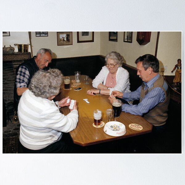 Item preview, Game of dominoes in English pub, UK, 1985. designed and sold by David A. L. Davies.