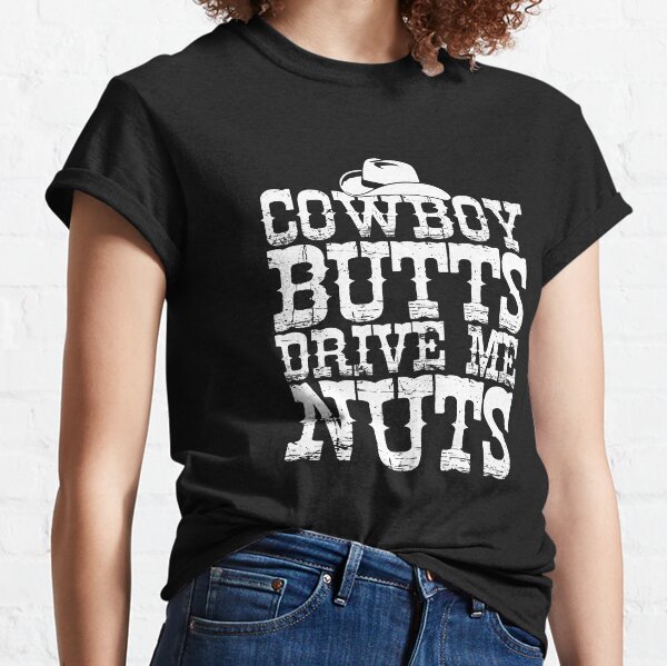 : I'm Here For The Cowboys Western Texas Urban T-Shirt : Clothing,  Shoes & Jewelry