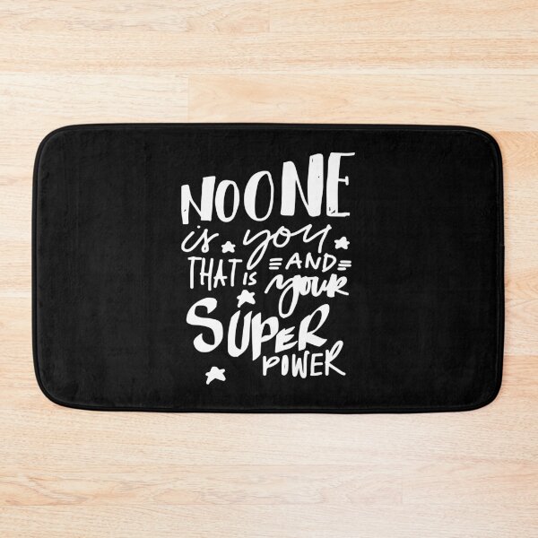 Item preview, No One Is You And That Is Your Super Power Inspirational Quotes designed and sold by ProjectX23.