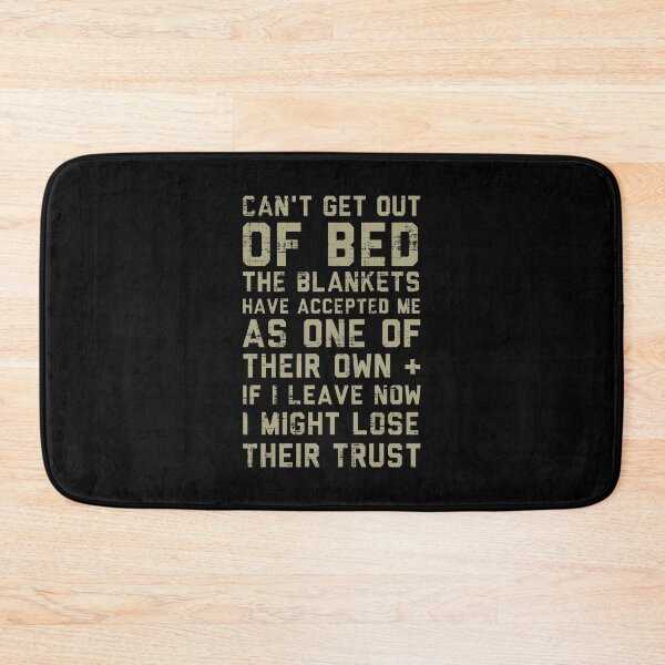 Item preview, Can't Get Out of Bed Blankets designed and sold by DuskAttacker.