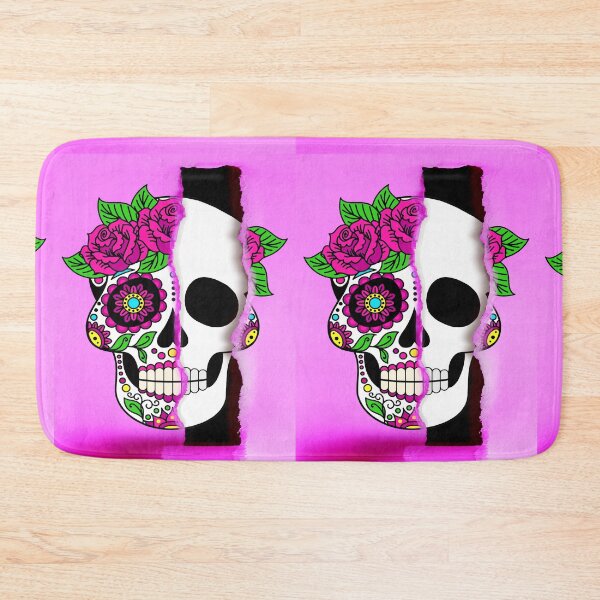 Item preview, ripped and torn skull facade for halloween designed and sold by DisenyosDeMike.