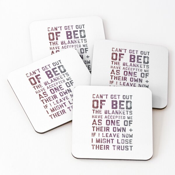 Item preview, Can't Get Out of Bed Blankets designed and sold by DuskAttacker.