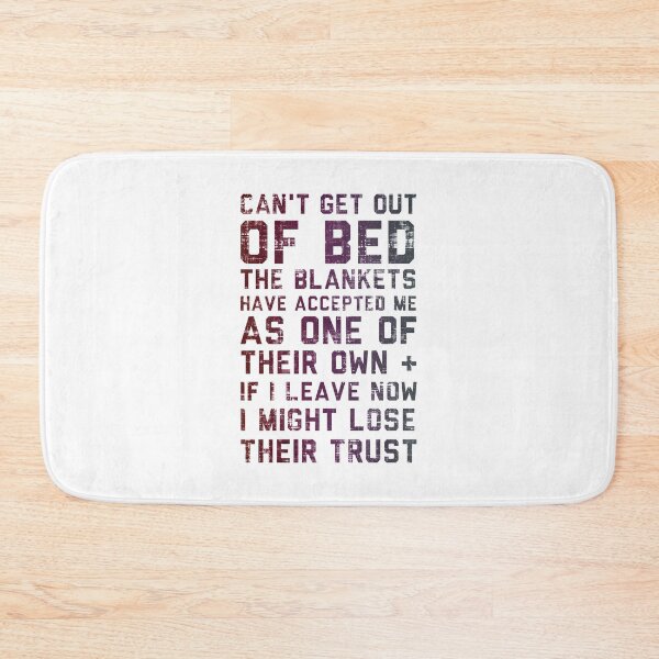 Item preview, Can't Get Out of Bed Blankets designed and sold by DuskAttacker.