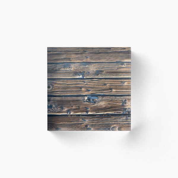 Yellowstone Lake Boardwalk Acrylic Block