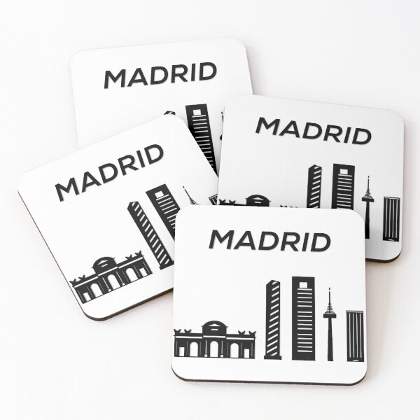 Item preview, Madrid Capital of Spain Skyline designed and sold by marosharaf.