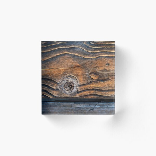 Yellowstone Lake Boardwalk Acrylic Block
