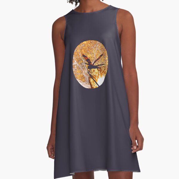 Dragonfly Moon A-Line Dress