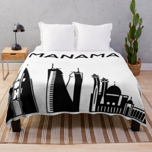 Item preview, Manama Capital of Bahrain Skyline designed and sold by marosharaf.