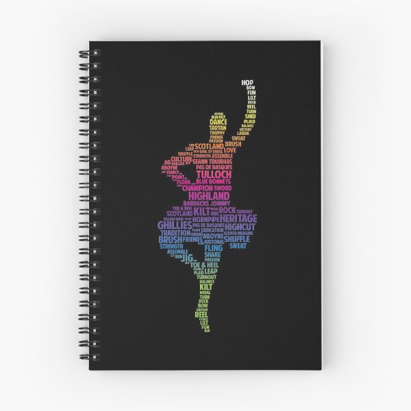Item preview, Highland Dance Vocabulary – Rainbow designed and sold by poptartan.