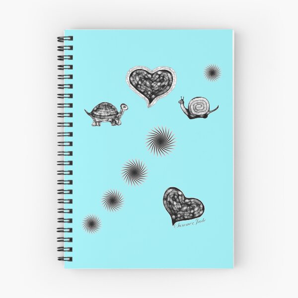 Item preview, Cheeky Turtle Meets Shy Snail ~ ♥ designed and sold by SummerJade.