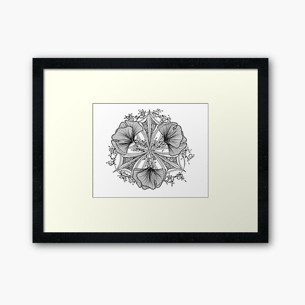Leaves of the Ginkgo Framed Art Print