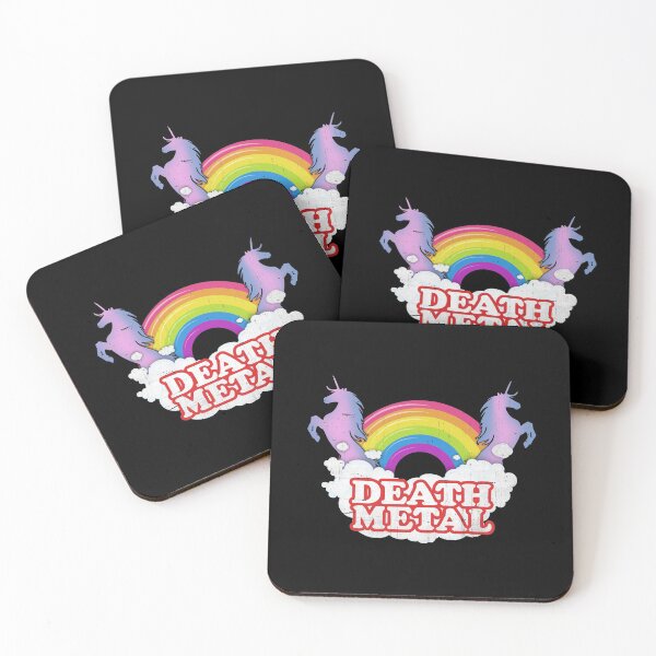Item preview, Death Metal Rainbow Unicorn designed and sold by DuskAttacker.