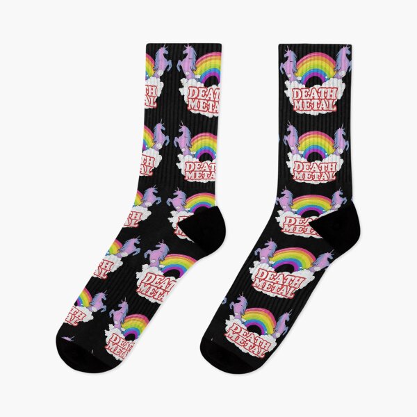 Artikelvorschau, Death Metal Regenbogen Einhorn entworfen und verkauft von DuskAttacker.