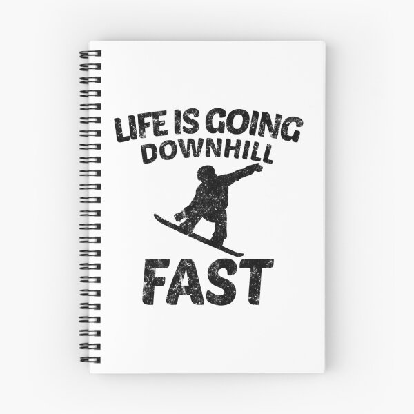 Item preview, Snowboard - Life is going downhill fast! designed and sold by EstelleStar.