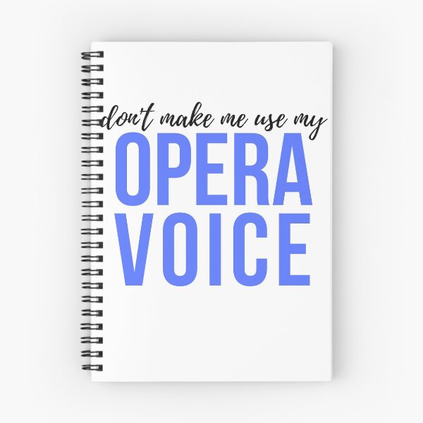 Item preview, Don't Make Me Use My Opera Voice designed and sold by flotiste.