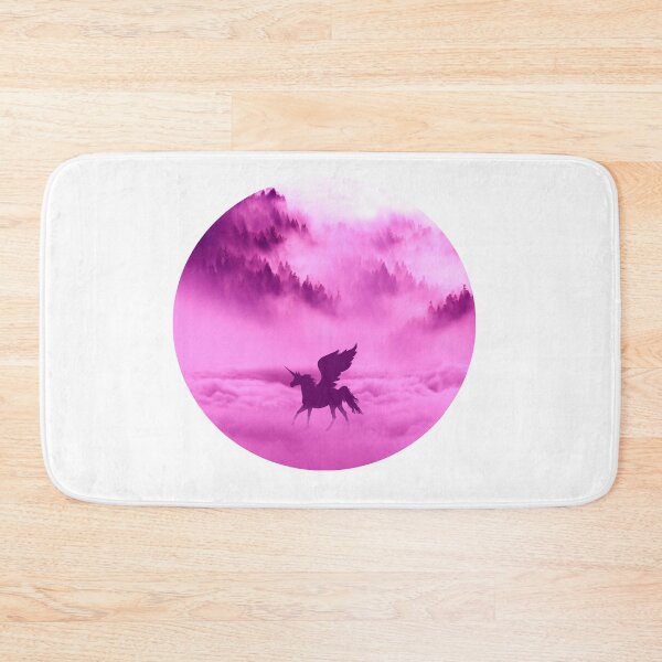 Item preview, cute Unicorn in dreamy pink background design designed and sold by DisenyosDeMike.
