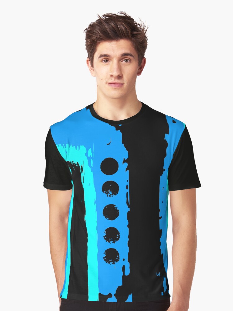 Thumbnail 1 of 5, Graphic T-Shirt, Suppy-bleus designed and sold by LM85.