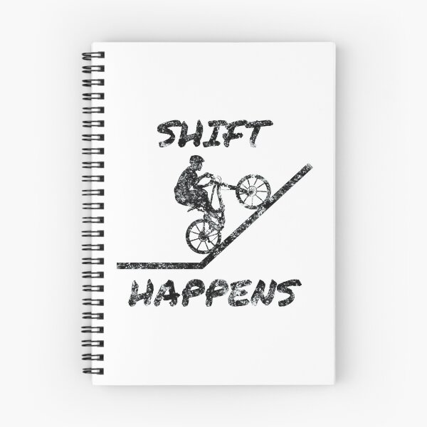 Item preview, Shift Happens Funny Mountain Biking Design designed and sold by EstelleStar.
