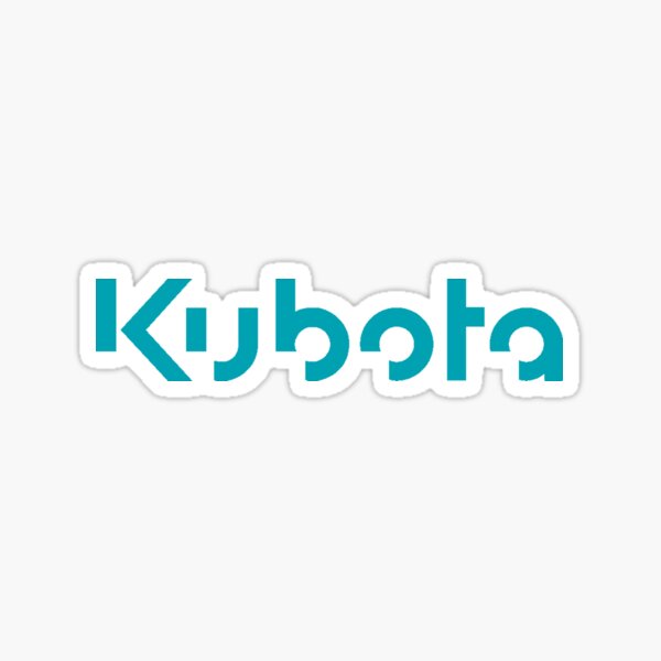 Kubota Sticker