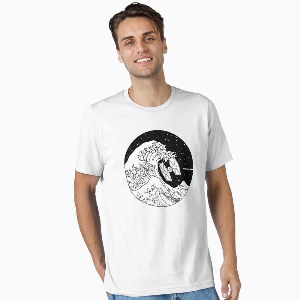 Vista previa del artículo con la obra «Camiseta esencial», diseñado y vendido por luciddreame.