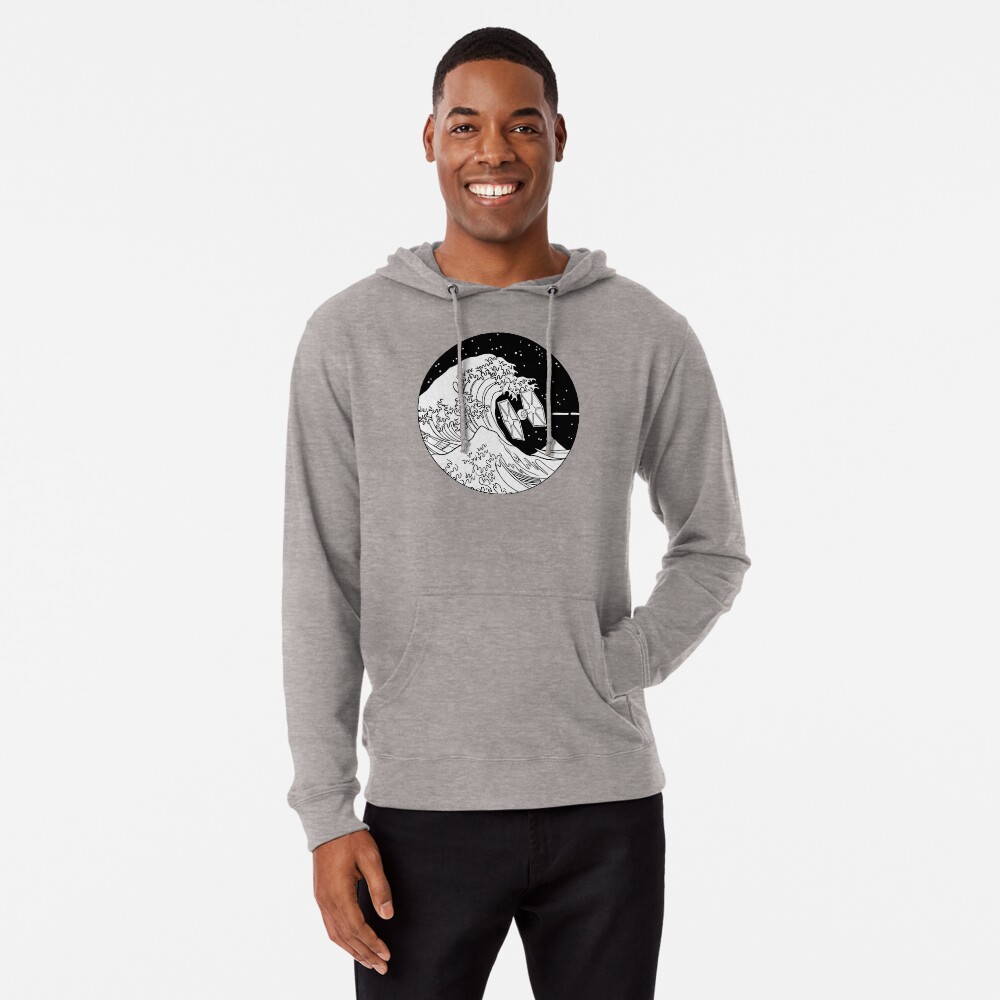 Vista previa del artículo con la obra «Sudadera ligera con capucha», diseñado y vendido por luciddreame.