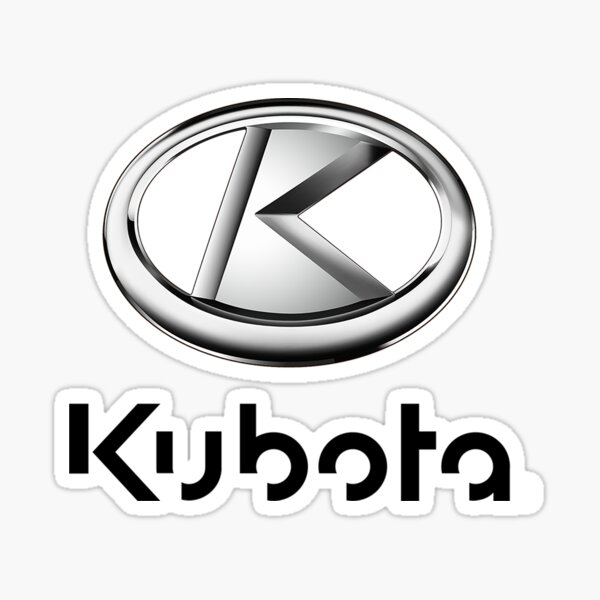 merk de Kubota Sticker