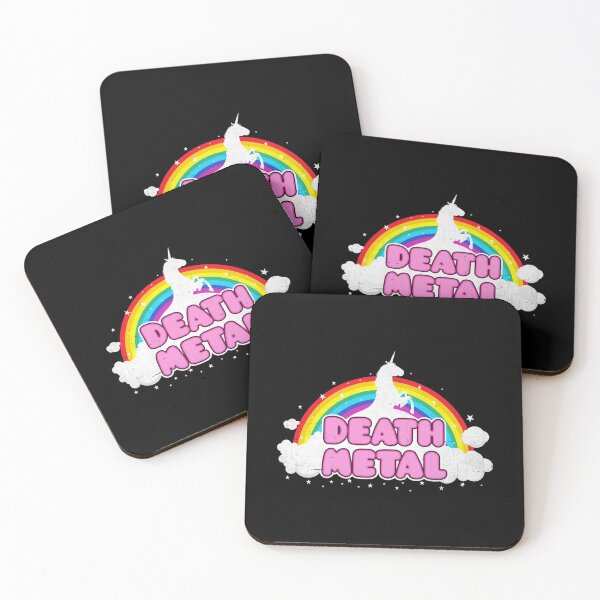 Item preview, Death Metal Rainbow Unicorn designed and sold by DuskAttacker.