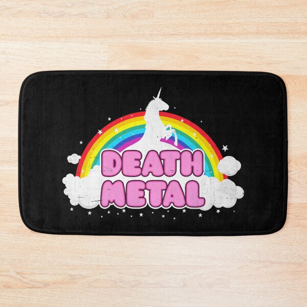 Item preview, Death Metal Rainbow Unicorn designed and sold by DuskAttacker.