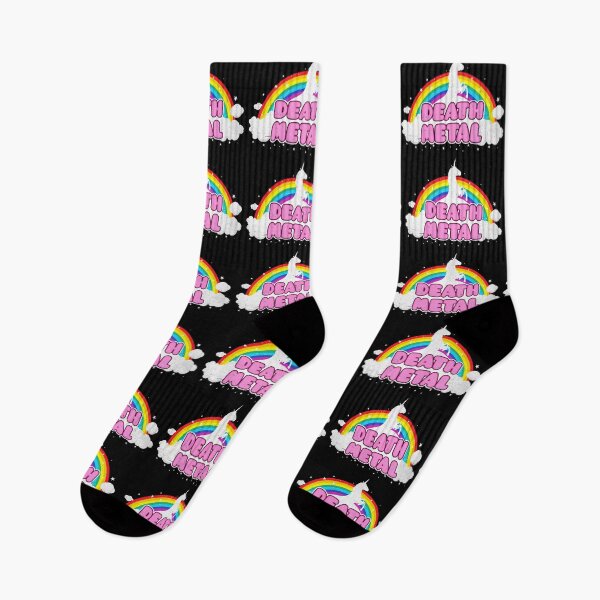 Item preview, Death Metal Rainbow Unicorn designed and sold by DuskAttacker.