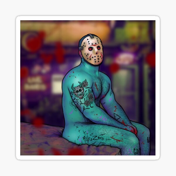 Gay Friday the 13th - ASTRA ZERO  Sticker