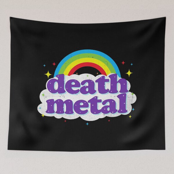 Item preview, Death Metal Rainbow designed and sold by DuskAttacker.