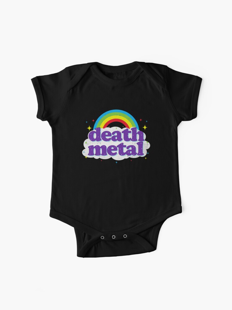 Metal Rainbow" Baby One-Piece Sale by DuskAttacker |