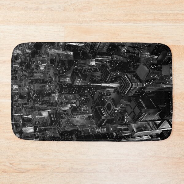 Item preview, Night city glow B&W designed and sold by GrandeDuc.