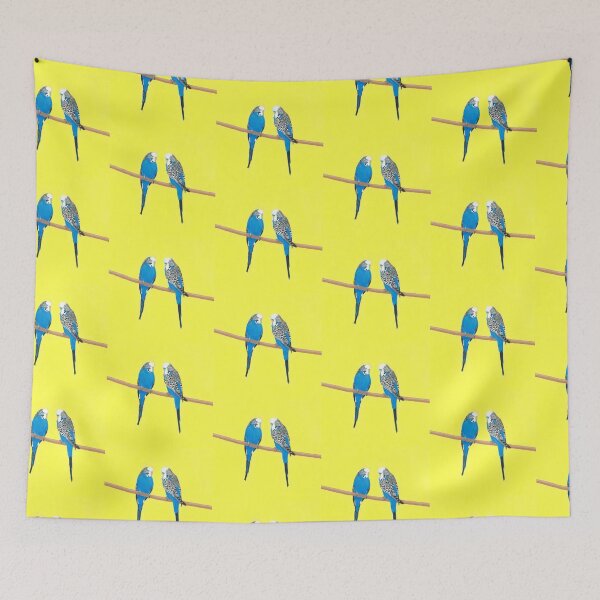 Item preview, Blue Budgies designed and sold by LouiseApril.