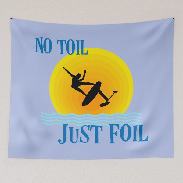 Item preview, No Toil - Just Foil designed and sold by bluehair.