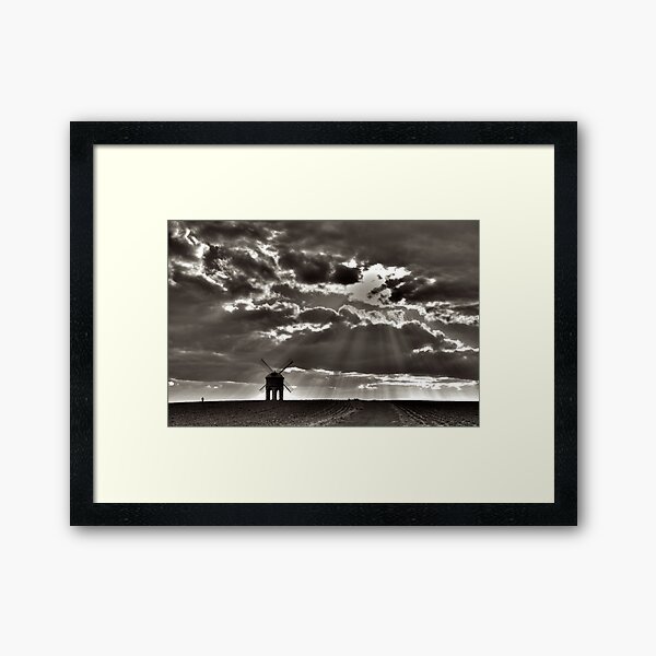 Admiring Chesterton Mill Framed Art Print