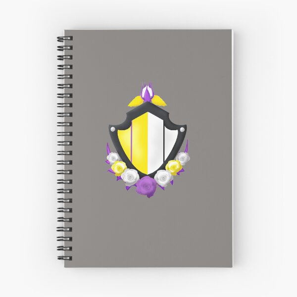 Item preview, Non-Binary Pride Crest designed and sold by dylan-mcvillain.