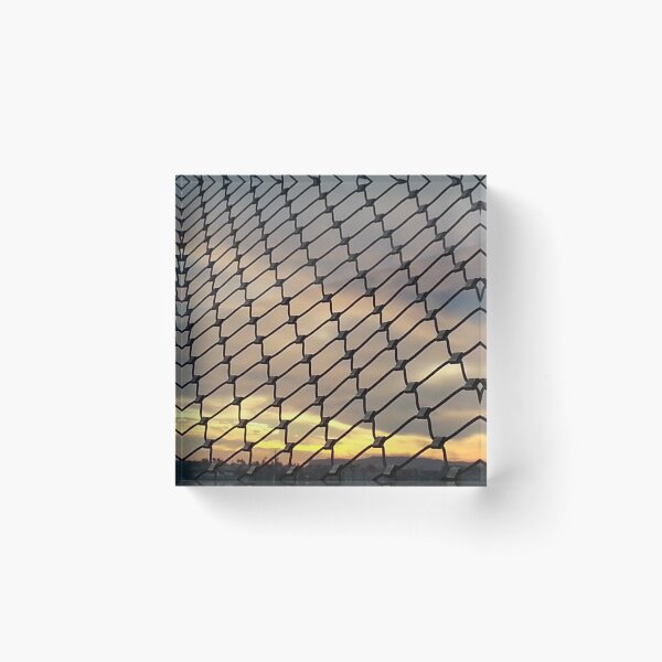 Fence Acrylic Block
