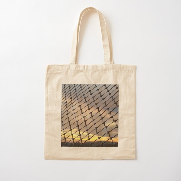 Fence Cotton Tote Bag
