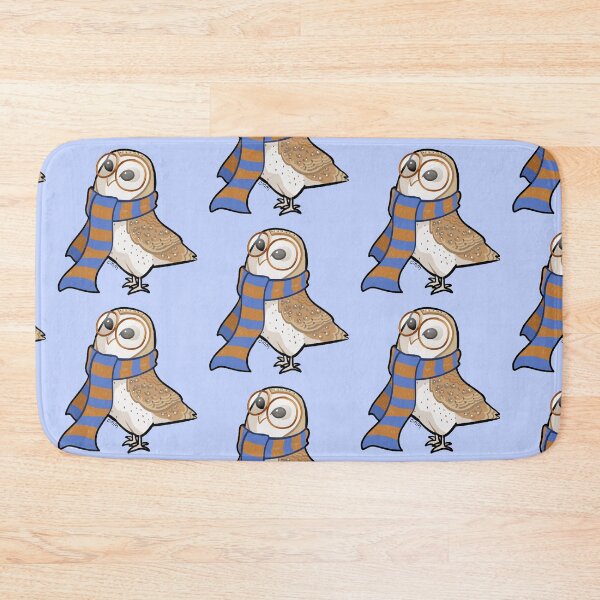 Item preview, Smart Barn Owl with Scarf designed and sold by Ribombyliidae.