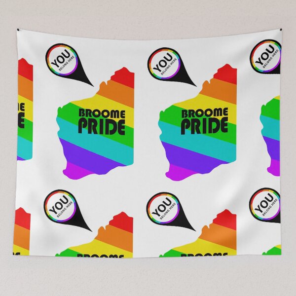 Item preview, Broome Pride You Belong  –  Black Logo designed and sold by BroomePride.